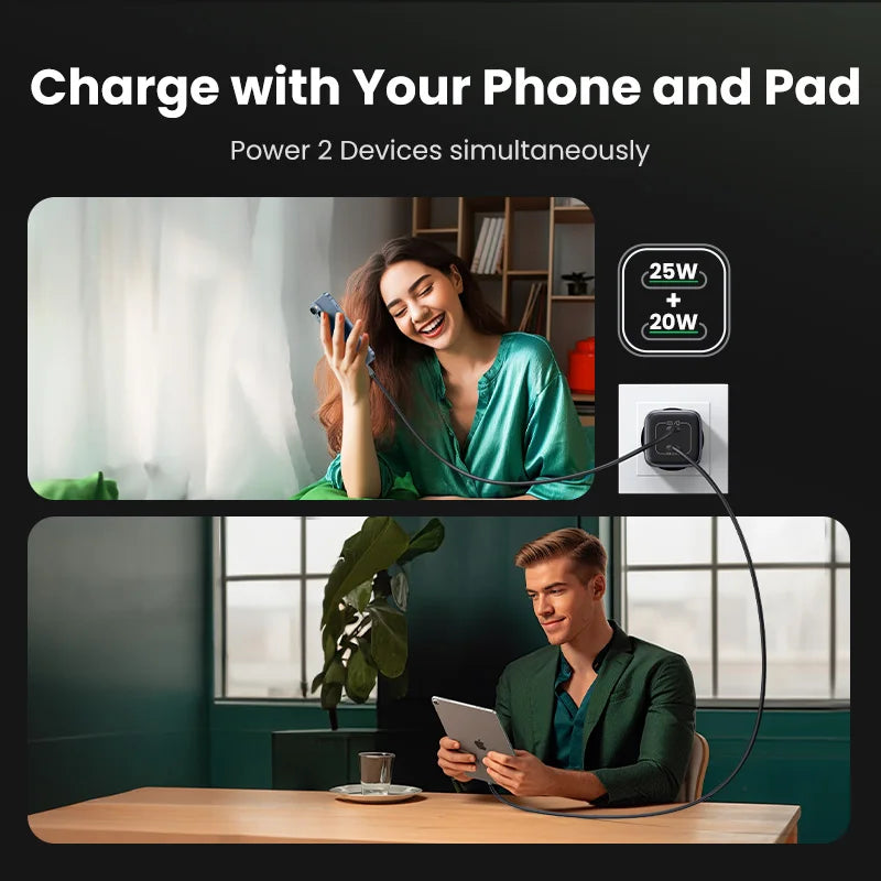 Cepnix GaN Cube Charger 35W 3