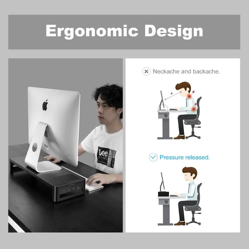 Cepnix DeskShelf Monitor Riser 4