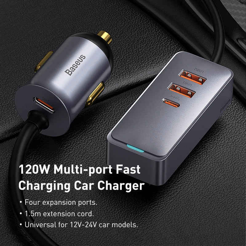 Cepnix Car Charger Dual USB-C 40W 6