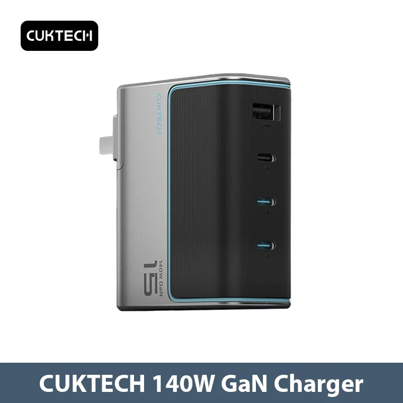 Cepnix GaN Wall Charger 100W Dual USB-C 1