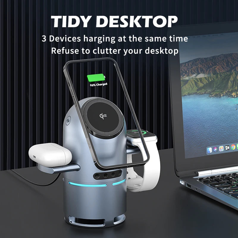 Cepnix Prime - 3-in-1 Smart Charging Station 2