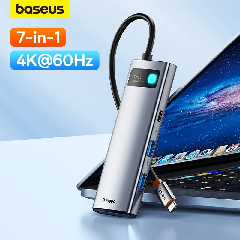 Cepnix USB-C Hub 8-in-1 Ethernet 1