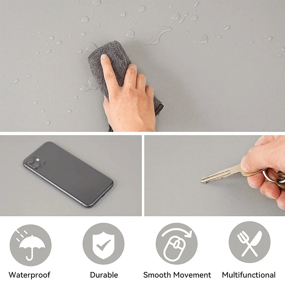 Cepnix Felt Desk Pad Large Grey 5