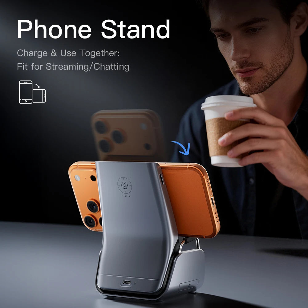 Cepnix 3-in-1 Fold Travel Wireless Charger 5
